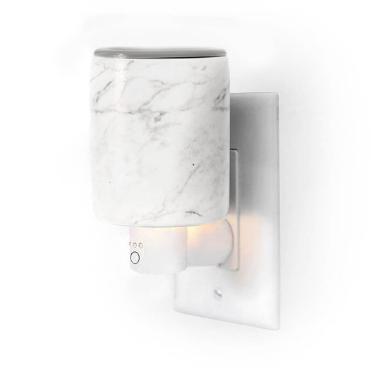 Marble - Outlet Wax Melt Warmer with 3, 6, and 9 Hour Timer