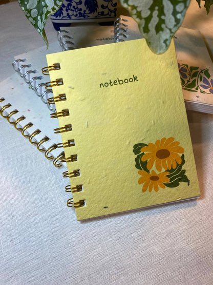 Plantable Notebook | Sunflower Seed Notebook | Eco Friendly