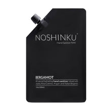 Load image into Gallery viewer, Bergamot &amp; Cedar Nourishing Sanitizer Mini Refill Pouch

