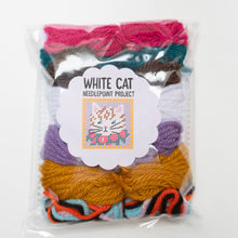 Load image into Gallery viewer, White Cat Needlepoint Kit
