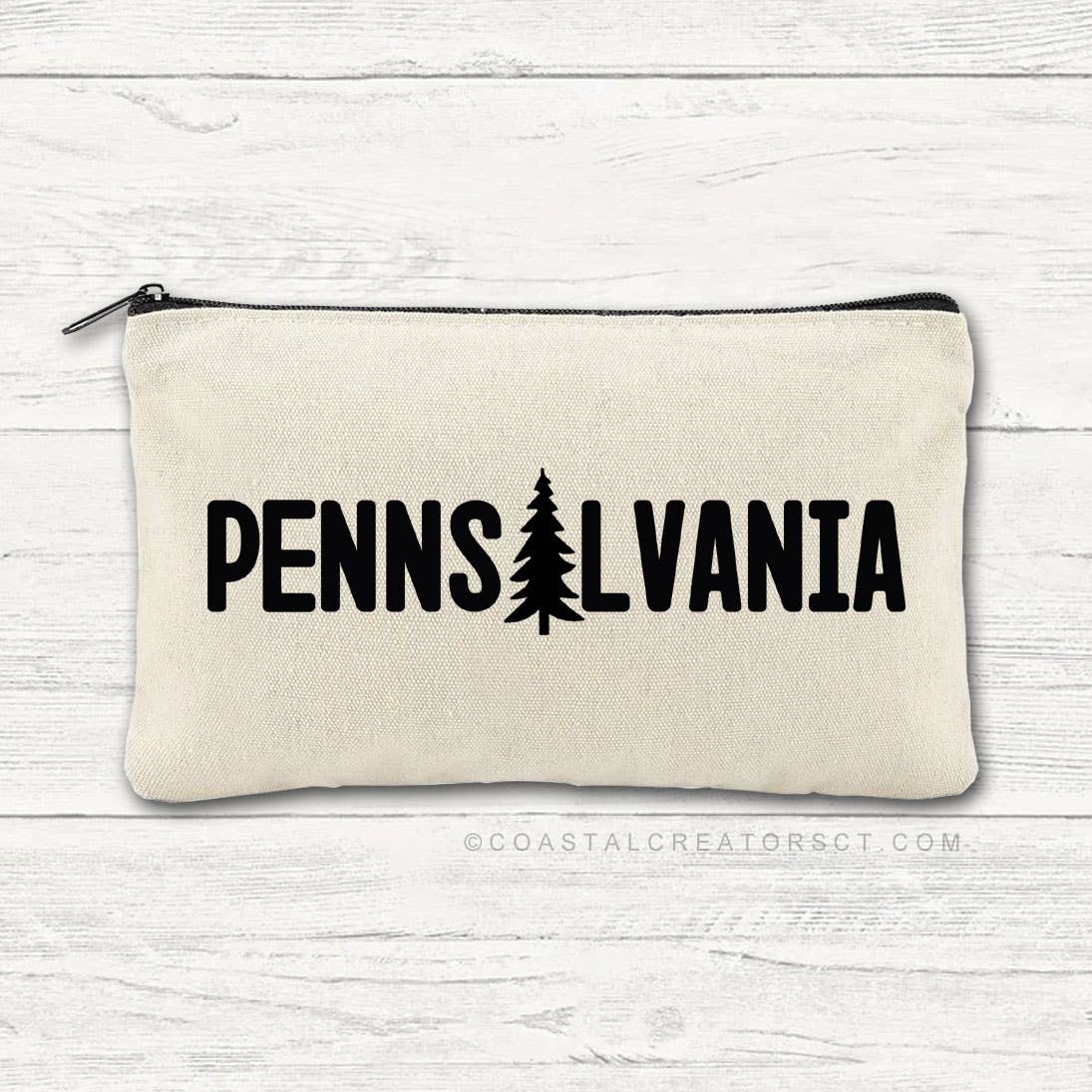 Pennsylvania Multi-Purpose Canvas Travel Pouch