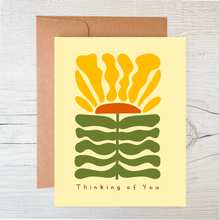 Load image into Gallery viewer, Sunflower Plantable Card  | Thinking of You Card | Eco Card
