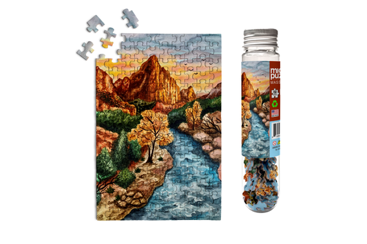 Zion National Park - Utah Camper miniature puzzle USA