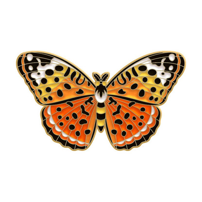 Vibrant Butterfly Enamel Pins
