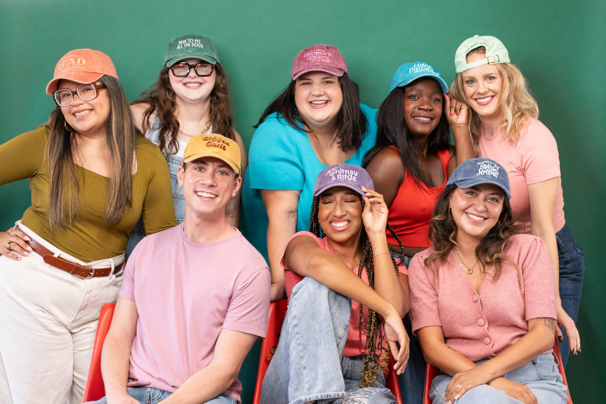 Spiritually I'm in Stars Hollow Embroidered Washed Dad Cap