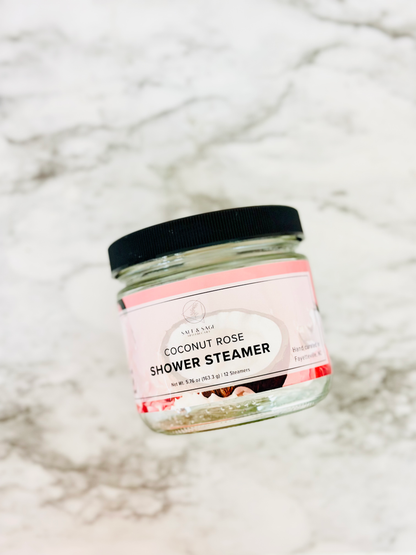 Coconut Rose Mini Shower Steamers