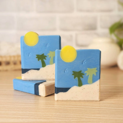 Twin Palms - Exfoliating Beach Goats Milk Soap