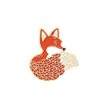 Load image into Gallery viewer, Woodland Creatures Enamel Pin
