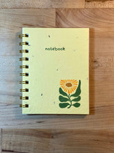 Load image into Gallery viewer, Plantable Notebook | Sunflower Seed Notebook | Eco Friendly
