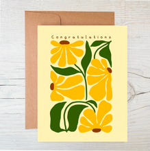 Load image into Gallery viewer, Plantable Sunflower Card  | Congratulations Card | Eco Card
