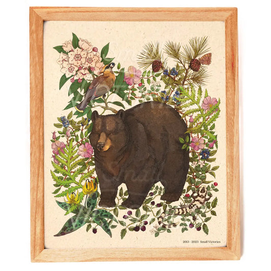 Forest Edge Print - Black Bear