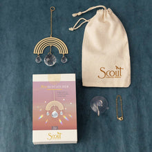 Load image into Gallery viewer, Mini Suncatcher - Lotus/Strength
