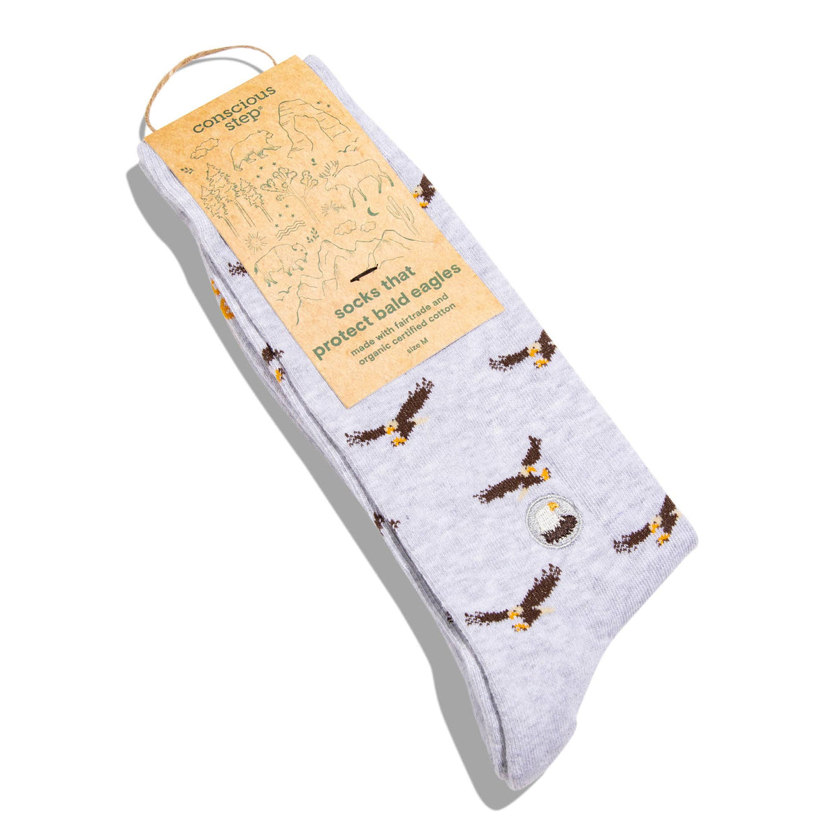 Socks that Protect Bald Eagles | Outdoorsy Gifts