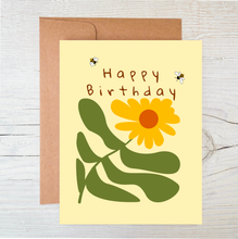 Load image into Gallery viewer, Plantable Birthday Card | Sunflower Seed Flower Card | Eco 
