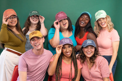 Spiritually I'm in Stars Hollow Embroidered Washed Dad Cap