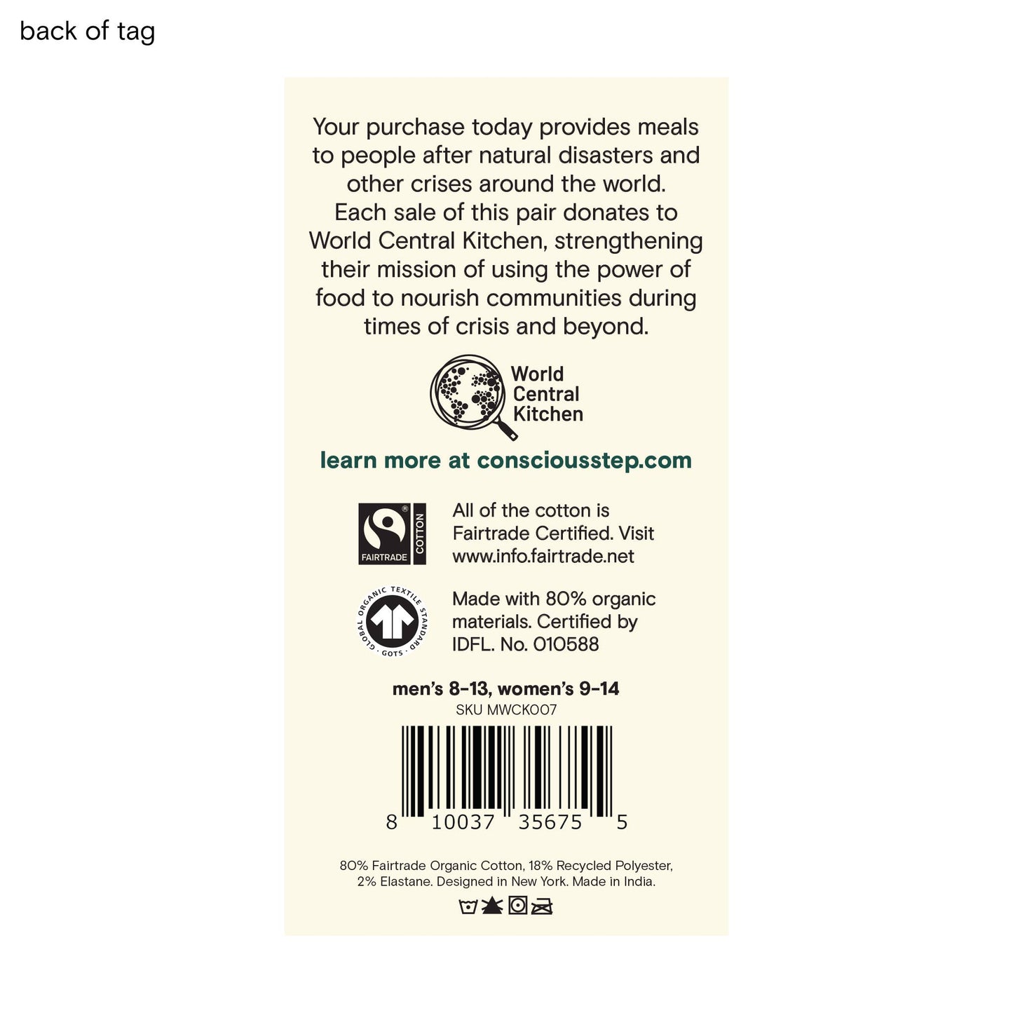 Socks that Provide Meals (Pink Donuts)