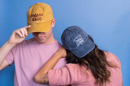Spiritually I'm in Stars Hollow Embroidered Washed Dad Cap
