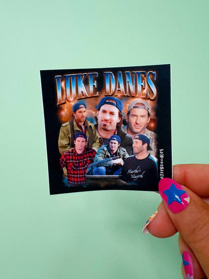 Luke Danes Gilmore Girls Waterproof Vinyl Sticker