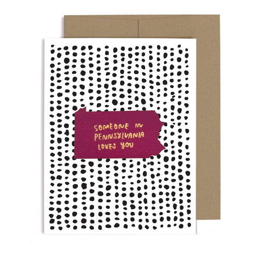 Someone in Pennsylvania Loves You Magnet w/Card