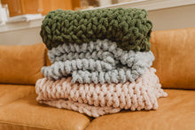 Load image into Gallery viewer, **Made to Order** Chunky Knit Blanket
