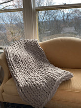 Load image into Gallery viewer, **Made to Order** Chunky Knit Blanket
